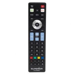 Telecomanda Universala Superior Compatibila Televizoare Samsung LG Philips Sony Panasonic Bateriile (2 x AAA)Neincluse Negru