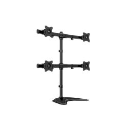 Stand de masa pentru 4 monitoare Multibrackets 3347, 15"- 27", maxim 8 kg, Negru