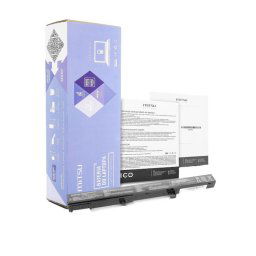 Baterie laptop, Mitsu, Compatibil cu Asus X451, X551, 2200mAh, 14.4V, Negru