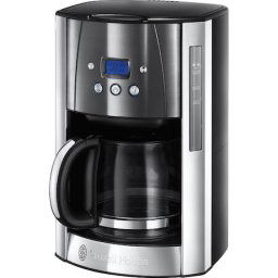 Cafetiera Russell Hobbs Luna Moonlight Grey 23241-56, 1000 W, 1.8 l, Display LCD, Timer, Gri/Inox