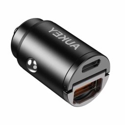Incarcator masina, AUKEY CC-A3 BK, 12W 30W, black