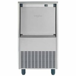 Masina de gheata Whirlpool ADN112, productie 47kg-24h, tehnologie spray, Argintiu