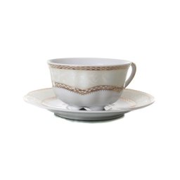 SOPHIA - Serviciu de ceai/cafea portelan (6 persoane - 12 piese)