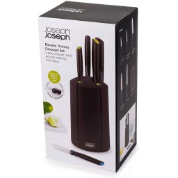 Joseph Joseph Elevate Knife Block Set 6 pcs. black