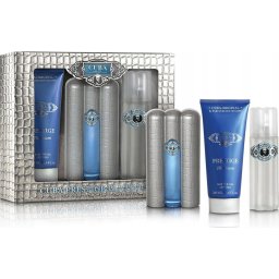 Set Cuba Prestige Platinum, EDT 90 ml + gel de duș 200 ml + after shave 100 ml