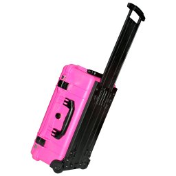 Troler rigid 2 in 1 Peli Carry-On Case 1510 Roz (Optiuni incluse: Burete pretaiat)