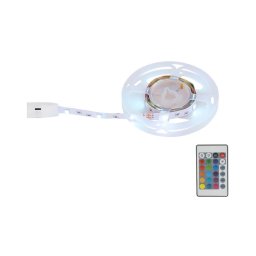 Bandă LED RGB dimabilă Globo 39016 LED/6W/230V + telecomandă 1m