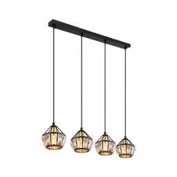 Lustră pe cablu LOIS 4xE14/40W/230V Globo 54359-4H
