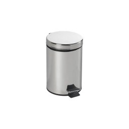Coș de gunoi Aqualine SIMPLE LINE 3 l oțel inoxidabil lustruit