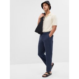 Pantaloni casual pentru barbati GAP - albastru inchis