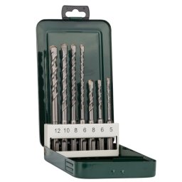 Set 7 Burghii pentru beton dimensiuni de la 5 la 12 mm