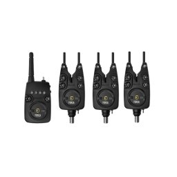Set avertizori wireless Delphin FORZA LIFE+, statie + 3 avertizori, culoare neagra