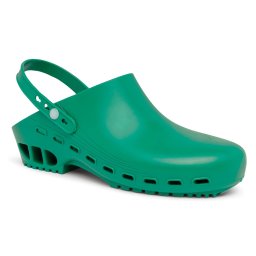 Saboti confort, profesionali, pentru femei si barbati, Suecos Ivar verde