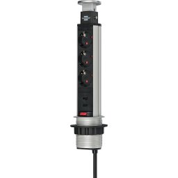 Prelungitor Brennenstuhl Tower Power USB-Charger - 3x Power