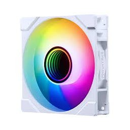 PHANTEKS M25 Gen2 PWM D-RGB Fan - Reverse Blade, 120mm, White