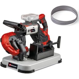 Fierastrau cu banda pe acumulator 18 V, inaltime taiere 115 mm, latime taiere 127 mm, dimensiuni banda 1141 x 13 x 0,65 mm, fara acumulator/incarcator