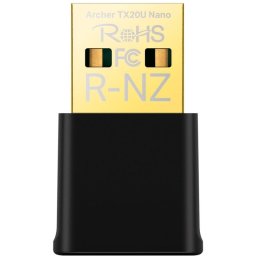 Archer TX20U Nano, USB 2.0, Dual Band, Negru