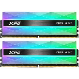 Memorie XPG Lancer Neon RGB, 6000, CL30, 32GB (2x 16 GB) dual kit, silver, AX5U6000C3016G-DCLANRSG, INTEL XMP, AMD EXPO, DDR5