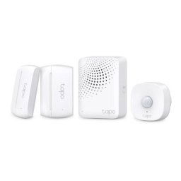 KIT SENZORI include 1 x HUB Tapo H100, 1 x senzor miscare Tapo T100, 2 x senzor de contact