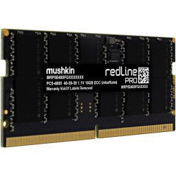 Memorie laptop Mushkin DDR5-4800 ECC 32 GB - CL - 40, single (black, MRP5T480FGGD32G28, Redline PRO)