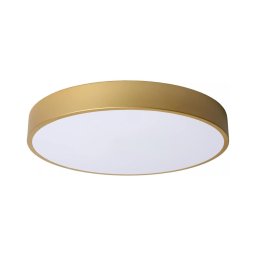 Plafonieră LED dimabilă Lucide 79185/40/02 UNAR LED/24W/230V d. 39,5 cm auriu