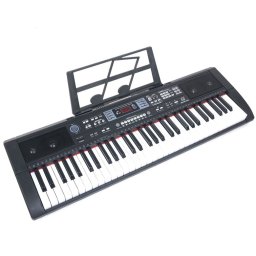 Orga electronica incepatori MQ-607 Bluetooth + Microfon, Pian 61 clape, USB, 200 Timbre/Ritmuri