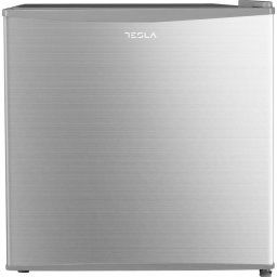 Frigider minibar Tesla RS0400MSE, 43 l, Clasa E, Usa reversibila, H 49.2 cm, Argintiu