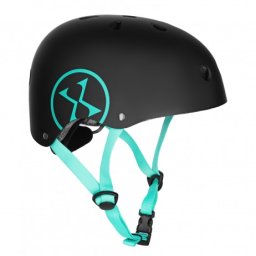 Casca de protectie Nils Extreme MTW001-1, negru/albastru