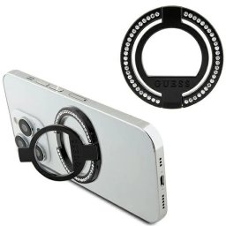 Inel suport telefon Guess Marble white, design premium