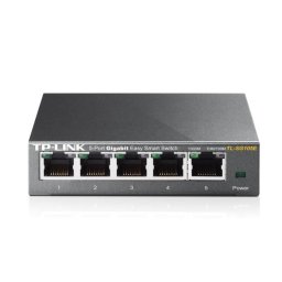 Switch TP-Link TL-SG105E, 5 porturi Gigabit, Desktop, Easy Smart TL-SG105E