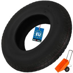 Anvelopă pentru roabă cărucior 4-pânză 40 cm
