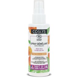 Spray styling BIO descalcire fara clatire, cu aloe vera si caise(format calatorie) Coslys