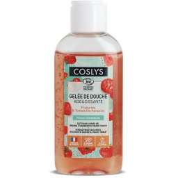 Gel de dus BIO calmant, cu capsuni si rosii(format calatorie) Coslys