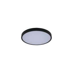 Plafonieră LED dimabilă pentru baie Rabalux 71438 ALENZO LED/24W/230V IP44 negru + telecomandă