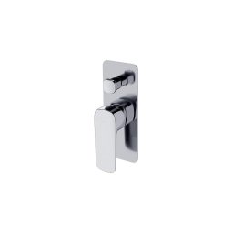 Baterie de duș pentru instalare ascunsă Cersanit S951-374 LARGA crom lucios