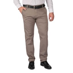 Pantaloni barbatesti cu buzunar oblic, Adno, maro cenusiu (Marime pantalon: W34)