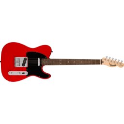 Squier Sonic Telecaster Laurel Fingerboard Black Pickguard Torino Red