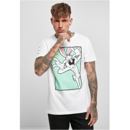 Looney Tunes Bugs Bunny Funny Face Tee White