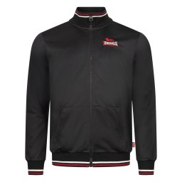LONSDALE Hanorac 'Irthing' roșu carmin / negru / alb