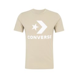CONVERSE Tricou 'STAR' bej / alb
