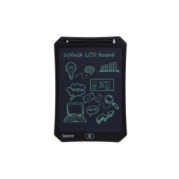Tableta grafica TABLETA LED SPACER pentru scris si desenat, interactiva, e-learning, 10 display, black, baterie CR2025 "SPTB-LED-10" (timbru verde 0.8 lei)