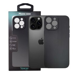 Husa Husa Iphone 16 Pro Max Spacer, grosime 1.5mm, material flexibil TPU, negru "SPPC-AP-IP16PM-TPU