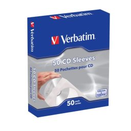 PLICURI HARTIE VERBATIM CD-DVD, SET 50 BUC "49992