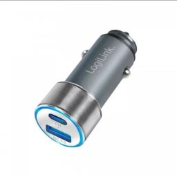 1x USB-C PD + 1x USB-A QC 36 W Argintiu