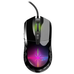 Mouse Gaming Scorpion M715 cu fir USB, optic, 7200 dpi, Negru
