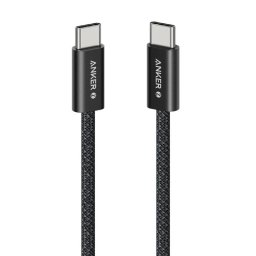 USB-C la USB-C, 240W, braided, 1m, Negru