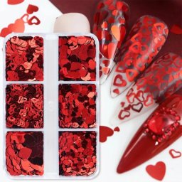 Set paiete unghii Valentine's Day