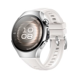 HUAWEI WATCH 5 42MM Stainless Steel Case+White Composite Strap