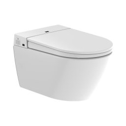 Vas WC suspendat cu bideu integrat TISVILDELEJE, 1600 W/230 V, alb + telecomandă