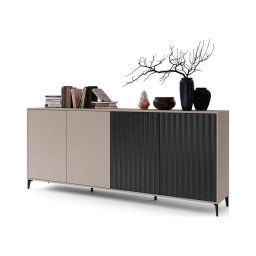 Dulap RONJA taupe/negru